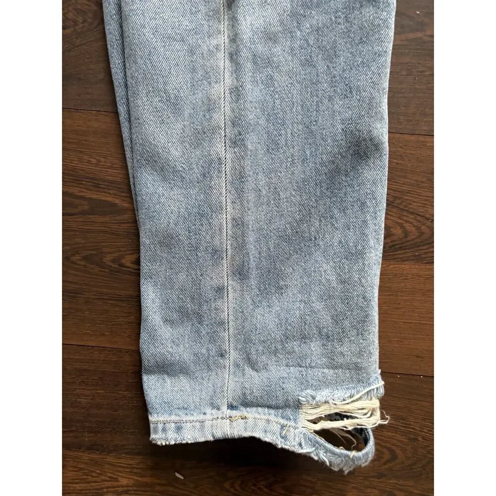 Current Elliott The Stovepipe Jeans Hartley Button Fly Slim Straight Sz32X31 NWT